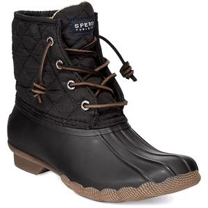 Sperry - saltwater quilted duck booties